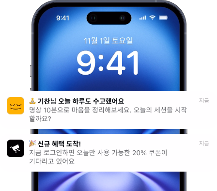 앱 푸시 / 웹 푸시